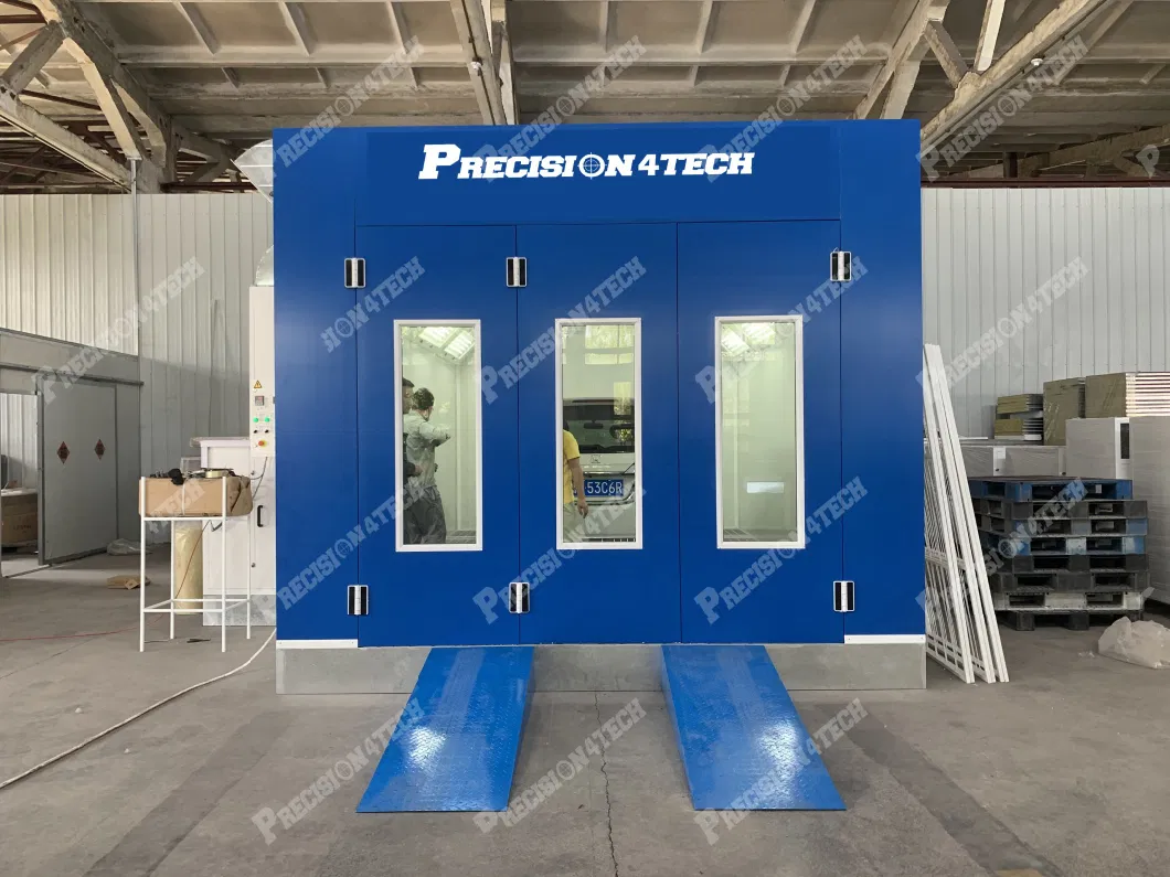 China Factory Precision Customized Wholesale Diesel/Electric Heating Car Spray Booth Paint Cabin and Baking Oven with Basement in Stock Quick Delivery