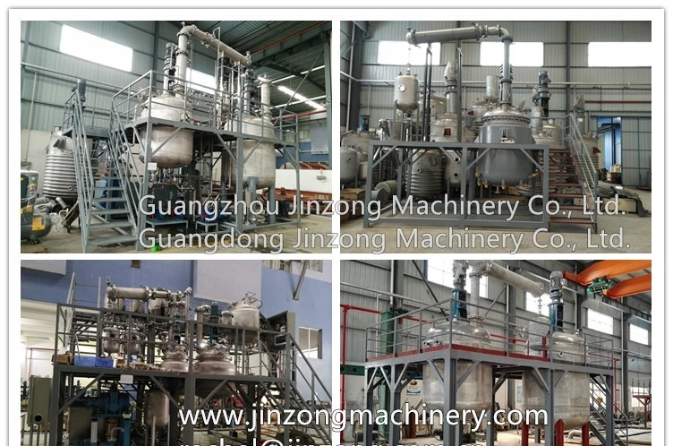 Polyester Resin, Polyol, Alkyd Resin Reactor with Siemens PLC Automatic Control System