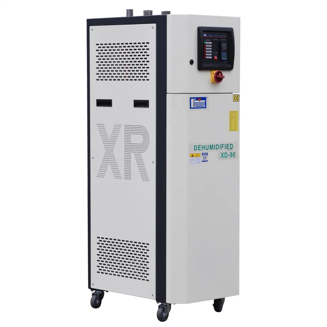 PA/PC/PBT/Pet Plastic Honeycomb Rotor Dehumidifying Dryer for Injection Auxiliary Equipment