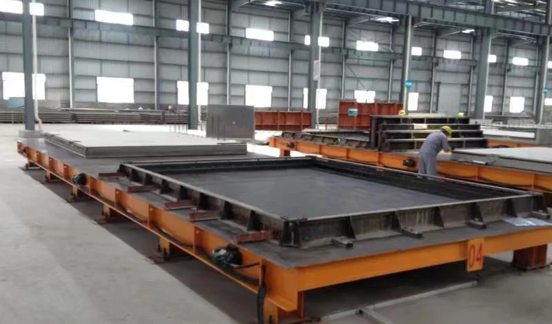 Multifunctional Concrete Wall Panel Hydraulic Tilting Table with Heating