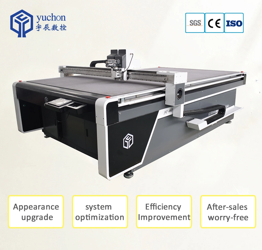 Genuine Leather Nature Leather Synthetic Leather Digital Cutter CNC Oscillating Knife Cutting Machine