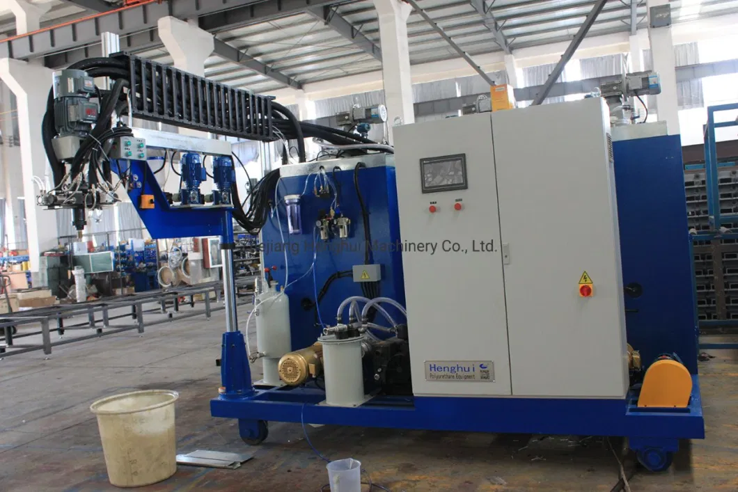 PU Rubber Coated Industrial Low Pressure Polyurethane Elastomer Casting Machine